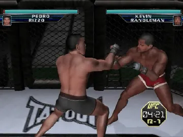 UFC - Throwdown screen shot game playing